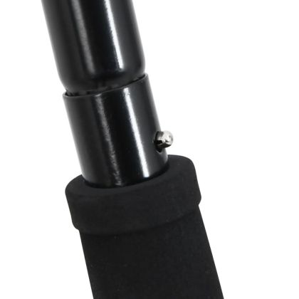 Дръжка за вила Ø3,5x127,5 см черна стомана