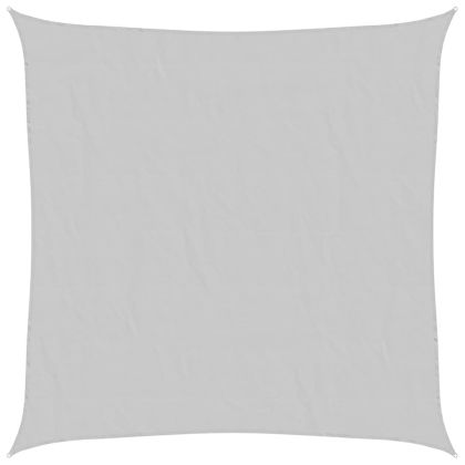 Слънцезащитно платно светлосиво 4x4 м 100% полиестер Оксфорд