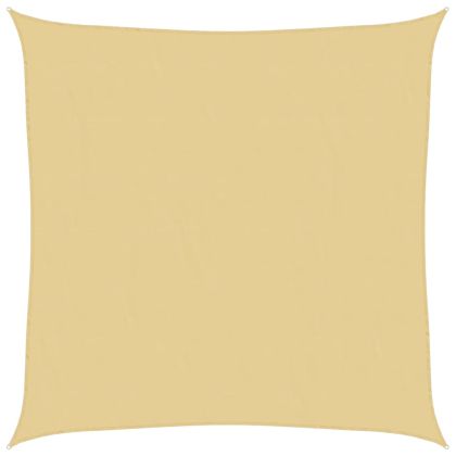 Слънцезащитно платно пясъчно 2x2 м 100% полиестер Оксфорд