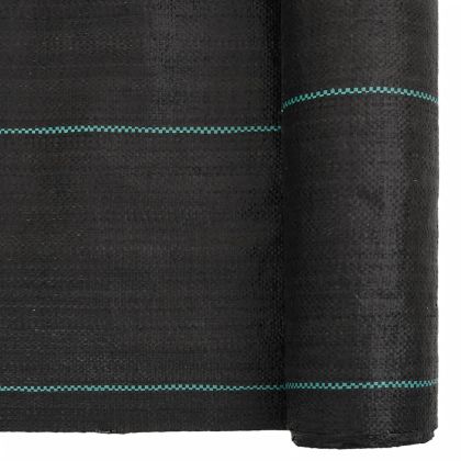 Мембрана за плевели, черна, 0,5x50 м, полипропилен