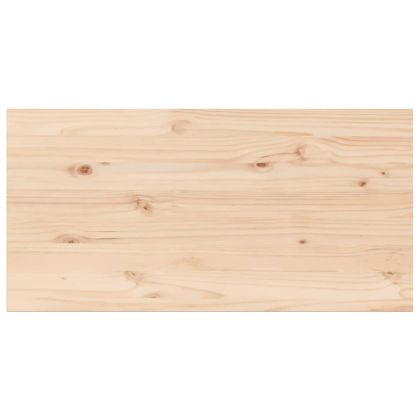 Плотове за маси, 4 бр, 100x50x2,5 см, правоъгълни, бор масив
