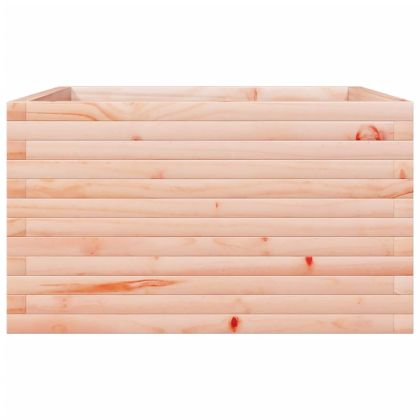 Градинска кашпа, 80x80x45,5 см, масивна дугласка дървесина