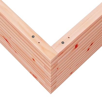 Градинска кашпа, 80x80x45,5 см, масивна дугласка дървесина