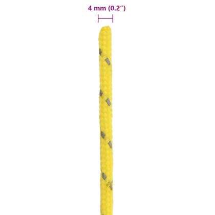 Опъващи въжета за палатка с ключове и рефлектори 8 бр 4 м 4 мм