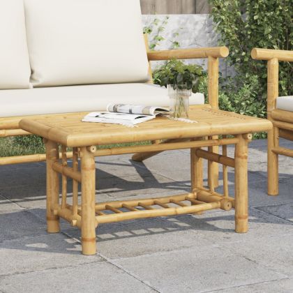 Маса за кафе 70x45x36 см бамбук