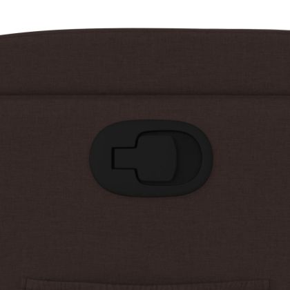 Наклоняем стол, тъмнокафяв, текстил