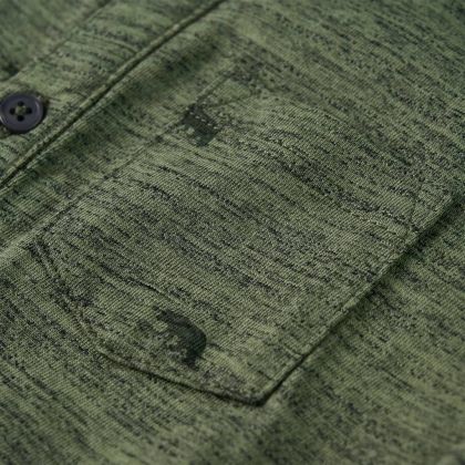 Детска риза, каки меланж, 128