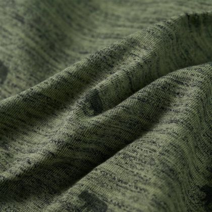 Детска риза, каки меланж, 128