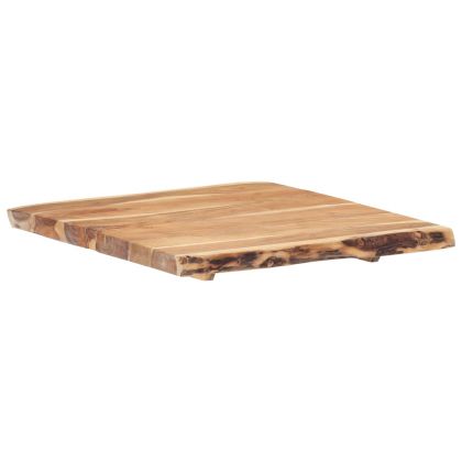 Плот за маса, акациево дърво масив, 58x(50-60)x3,8 cм
