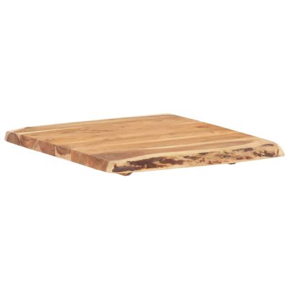Плот за маса, акациево дърво масив, 58x(50-60)x3,8 cм