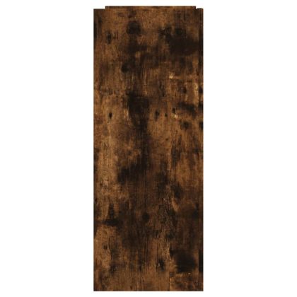 Конзолна маса, опушен дъб, 100x35x90 см, инженерно дърво