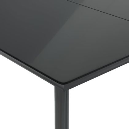 Градински комплект с възглавници, 5 части, бежов полиратан