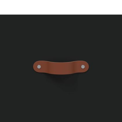 Висок шкаф, черен, 69,5x34x180 см, инженерно дърво