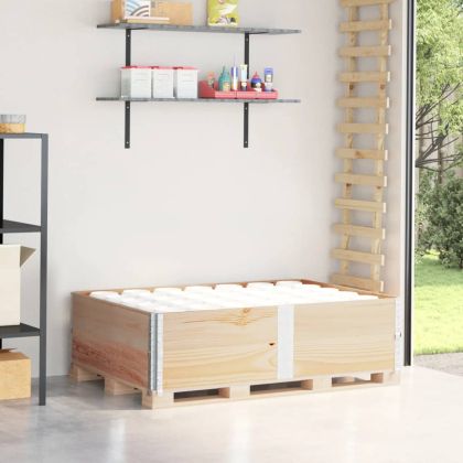 Палетни страници, 2 бр, 150x100 см, борова дървесина масив