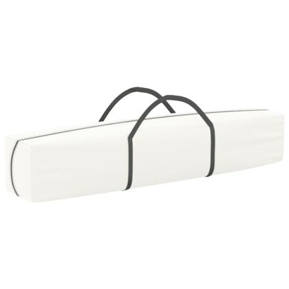 Сгъваема парти палатка, бяла, 3x6 м
