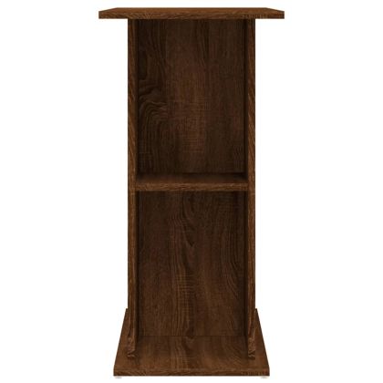 Поставка за аквариум, кафяв дъб, 75x36x72,5 см, инженерно дърво