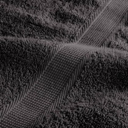 Премиум сауна кърпи SOLUND 4 бр антрацит 80x200 см 600 gsm