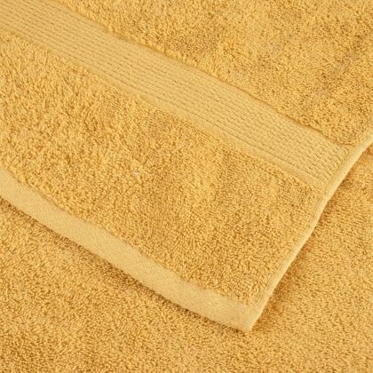 Премиум кърпи SOLUND 10 бр златист 100x200 см 600 gsm