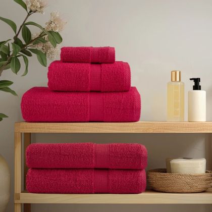 Премиум кърпи SOLUND 10 бр червени 100x200 см 600 gsm