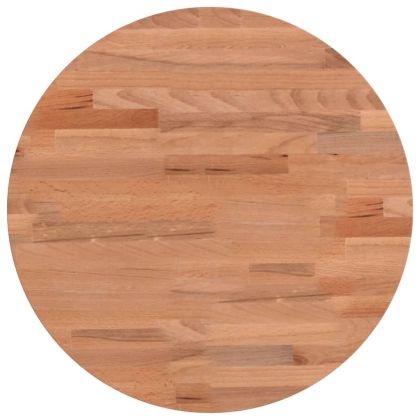 Плот за маса Ø40x2,5 см кръгъл масивен бук