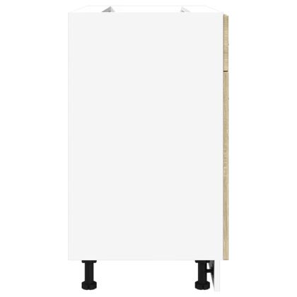 Шкаф с чекмеджета "Lyon", дъб Сонома, 80x46x81,5 см, инженерно дърво