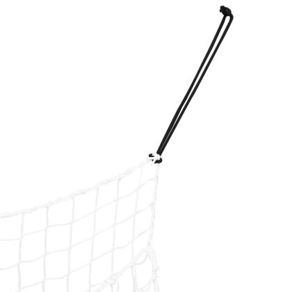 Мрежи за сено, 2 бр, правоъгълни, бели, 100x90 см, PP