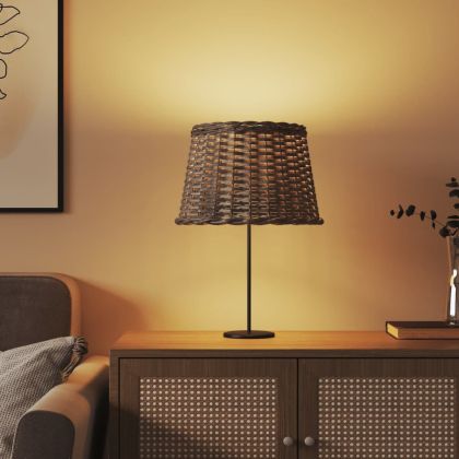 Абажур за лампа кафяв Ø40x26 см ракита