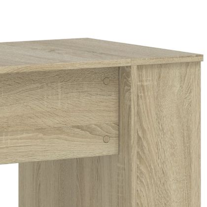 Бюро, дъб сонома, 140x50x75 см, инженерно дърво