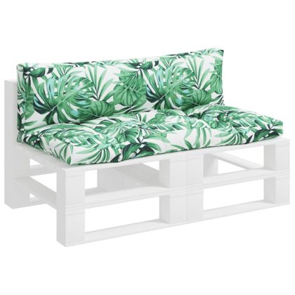 Палетни възглавници, 2 бр, на листа, текстил