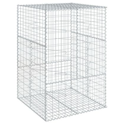 Габионна кошница с покритие, 100x100x150 см, поцинковано желязо