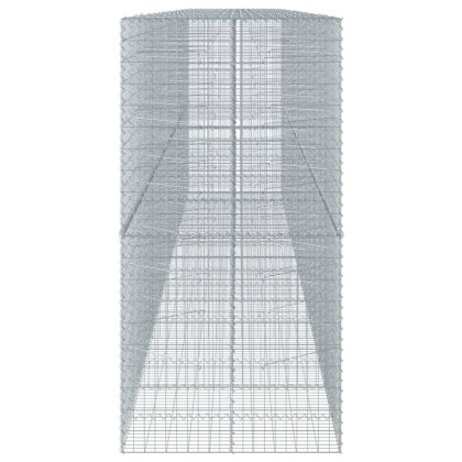 Габионна кошница с покритие, 800x100x200 см, поцинковано желязо
