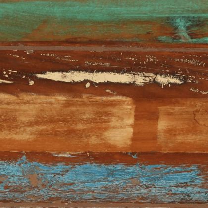 Конзолна маса, 110x30x75 cм, регенерирано дърво масив