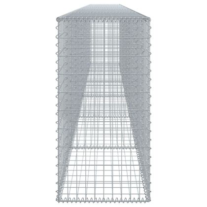 Габионна кошница с покритие, 600x50x100 см, поцинковано желязо
