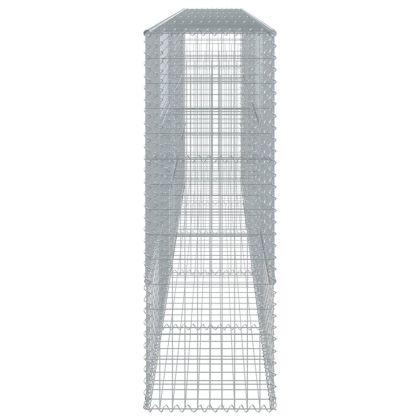 Габионна кошница с покритие, 500x50x150 см, поцинковано желязо