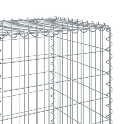 Габионна кошница с покритие, 1100x50x150 см, поцинковано желязо