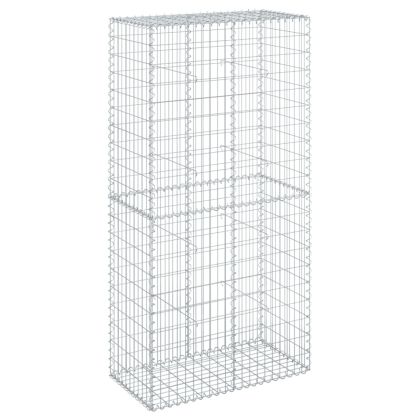 Габионна кошница с покритие, 100x50x200 см, поцинковано желязо