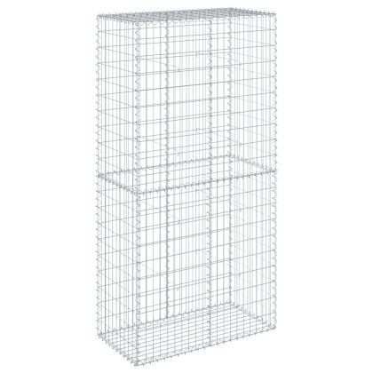 Габионна кошница с покритие, 100x50x200 см, поцинковано желязо