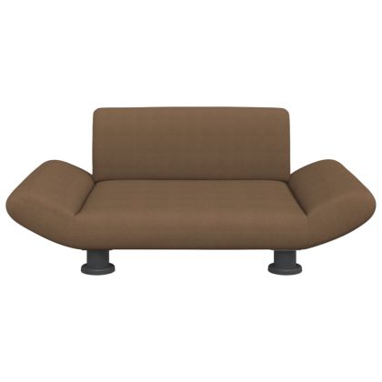 Кучешко легло кафяво 70x45x28 см кадифе