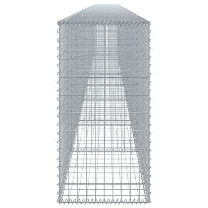 Габионна кошница с покритие, 900x50x100 см, поцинковано желязо