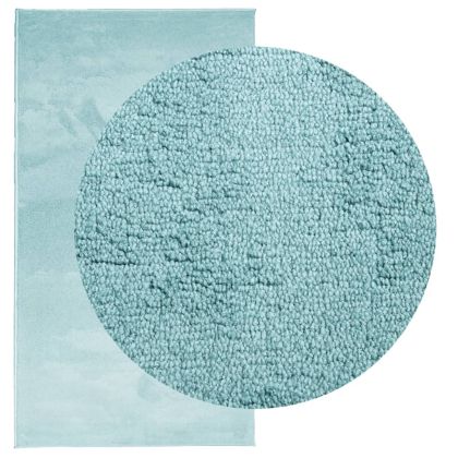 Килим OVIEDO с къс косъм, зелен, 60x110 см