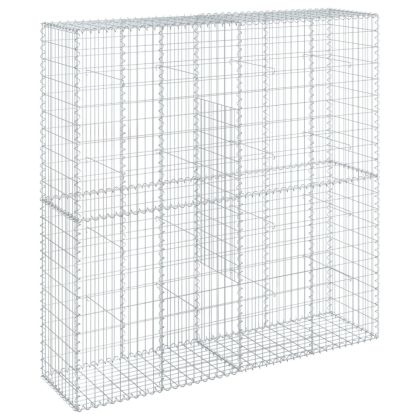 Габионна кошница с покритие, 200x50x200 см, поцинковано желязо