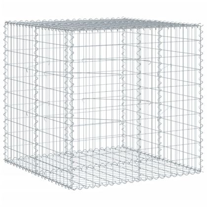 Габионна кошница с капак, 100x100x100 см, поцинковано желязо