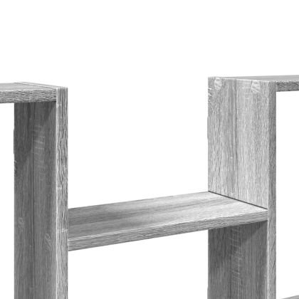 Стенен рафт, сив сонома, 99x15x60 см, инженерно дърво