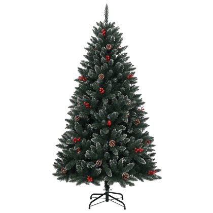 Изкуствена коледна елха, 150 LED, 150 см