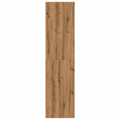 Гардероб, дъб артизан, 80x50x200 см, инженерно дърво