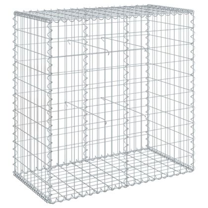 Габионна кошница с покритие, 100x50x100 см, поцинковано желязо