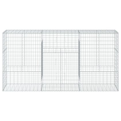 Габионна кошница с покритие, 300x50x150 см, поцинковано желязо