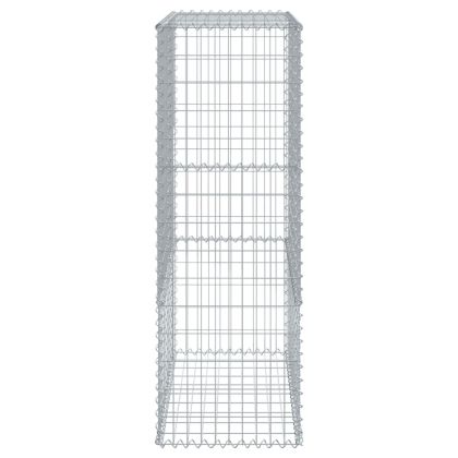 Габионна кошница с покритие, 300x50x150 см, поцинковано желязо