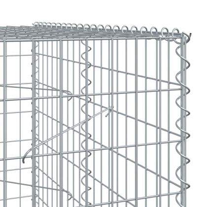 Габионна кошница с покритие, 500x100x200 см, поцинковано желязо