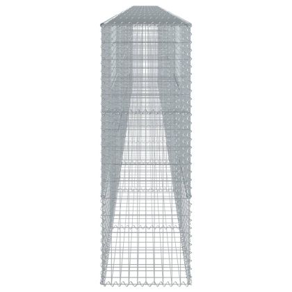 Габионна кошница с покритие, 1000x50x150 см, поцинковано желязо